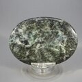 African Jade & Pyrite Palm Stone (Extra Grade) ~70x50mm