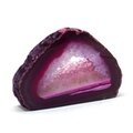 Agate Free-standing Slice (Pink) ~92x132mm