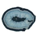 Agate Slice - blue with crystal centre ~ 340mm