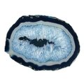 Agate Slice - Blue with crystal centre ~ 310mm