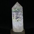 Angel Aura Fire & Ice Quartz Point ~70mm
