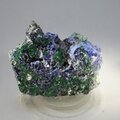 Azurite & Malachite Polished Slice ~48mm