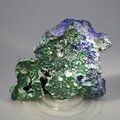 Azurite & Malachite Polished Slice ~58mm