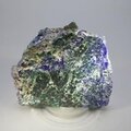 Azurite & Malachite Polished Slice ~67mm