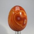 Banded Carnelian Crystal Egg ~48mm
