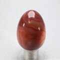Banded Carnelian Crystal Egg ~48mm
