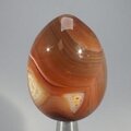 Banded Carnelian Crystal Egg ~50mm