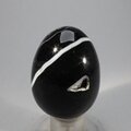 Black Banded Onyx Egg  ~48mm