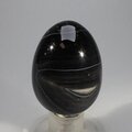 Black Banded Onyx Egg  ~49mm