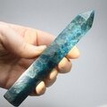 Blue Apatite Polished Point  ~142x26mm