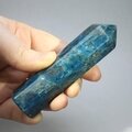 Blue Apatite Polished Point  ~95x25mm
