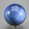 Blue Banded Agate Crystal Sphere ~50mm