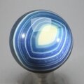 Blue Banded Agate Crystal Sphere ~50mm