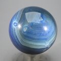 Blue Banded Agate Crystal Sphere ~50mm