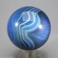 Blue Banded Agate Crystal Sphere ~50mm