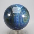 Blue Banded Agate Crystal Sphere ~50mm