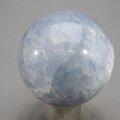 Blue Calcite Crystal Sphere ~45mm