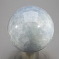 Blue Calcite Crystal Sphere ~46mm