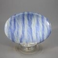 Blue Quartz Palmstone (Extra Grade) ~70x50mm