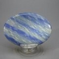 Blue Quartz Palmstone (Extra Grade) ~70x50mm