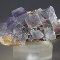 Blue Sky Fluorite with Mauve Crystals ~43mm