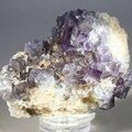 Blue Sky Fluorite with Mauve Crystals ~65mm