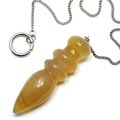 Golden Carnelian Egyptian Pendulum