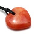 Carnelian Heart Necklace 'Joy'