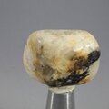 Cassiterite in Quartz Tumblestone ~28mm