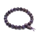 Charoite Power Bead Bracelet