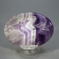 Chevron Amethyst Palmstone (Extra Grade) ~70x50mm