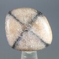 Chiastolite Polished Stone ~26mm