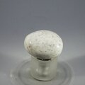 Cinnabar in Quartz Tumblestone ~25mm