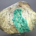 Dioptase & Calcite Mineral Specimen (U.S.A.) ~70mm