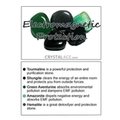 Electromagnetic (EMF) Protection Crystal Healing Pack & Reference Card