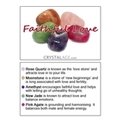 Faithful Love Crystal Healing Pack & Reference Card