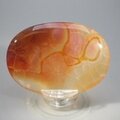 Fire Agate Palmstone (Extra Grade) ~70x50mm