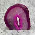 Free-standing Polished Agate - Pink ~100x98cm