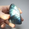 Freestanding Labradorite Polished Stone ~68 x 50mm