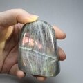 Freestanding Labradorite Polished Stone ~71 x 61mm