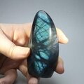 Freestanding Labradorite Polished Stone ~90 x 44mm