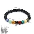 Galaxy (Solar System) 8mm Round Bead Bracelet