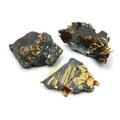 Golden Rutile with Hematite Healing Crystal