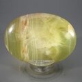 Green Onyx Palm Stone (Extra Grade) ~70x50mm