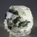 Green Tourmaline and Lepidolite Healing Crystal ~40mm