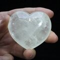 Calcite Crystal Heart ~57mm