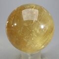 Honey Calcite Crystal Sphere ~58mm