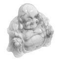 Howlite Sitting Buddha Statue
