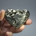 Iron Pyrite Heart ~62mm