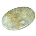 Ivory Calcite Palm Stone ~70x50mm